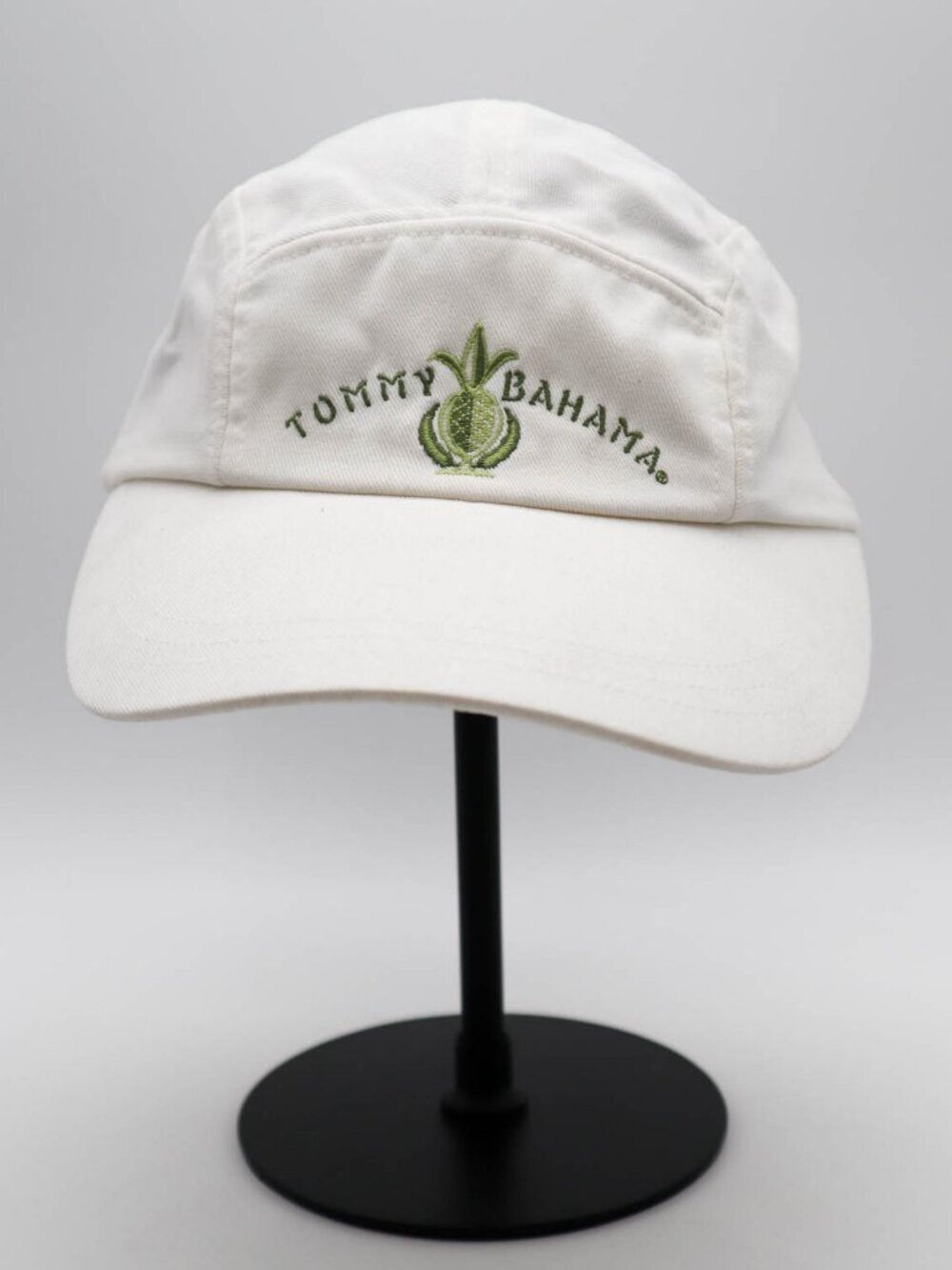 Tommy Bahama 5 Panel Hat Baseball Cap Embroidered Pineapple Strapback Adjustable